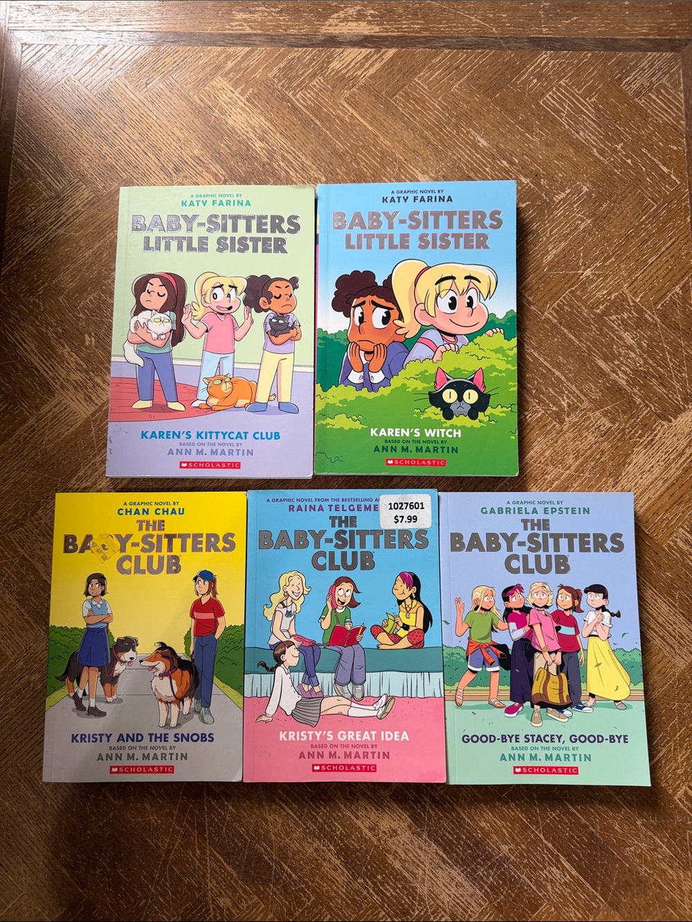 Baby Sitters Club and Baby Sitters Little Sister Graphic Novels